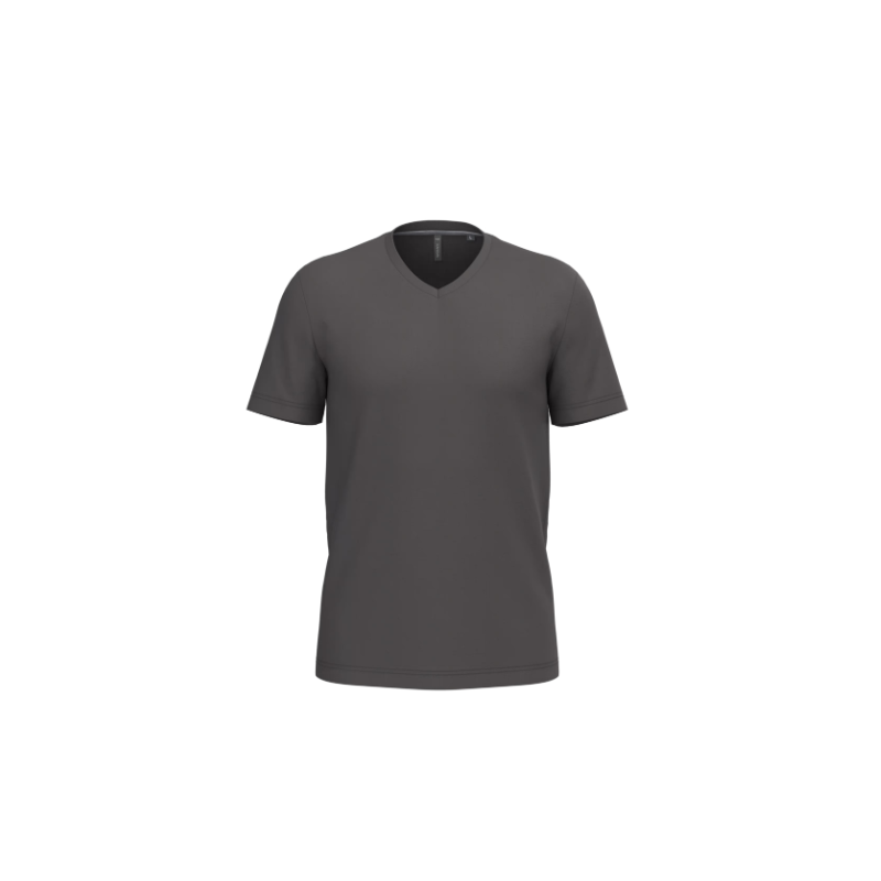 T-shirt col V manches courtes Homme T-shirt col V manches courtes Homme