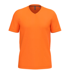 T-shirt col V manches courtes Homme