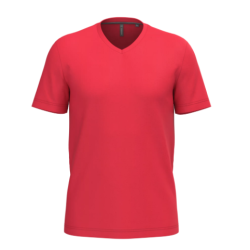 T-shirt col V manches courtes Homme