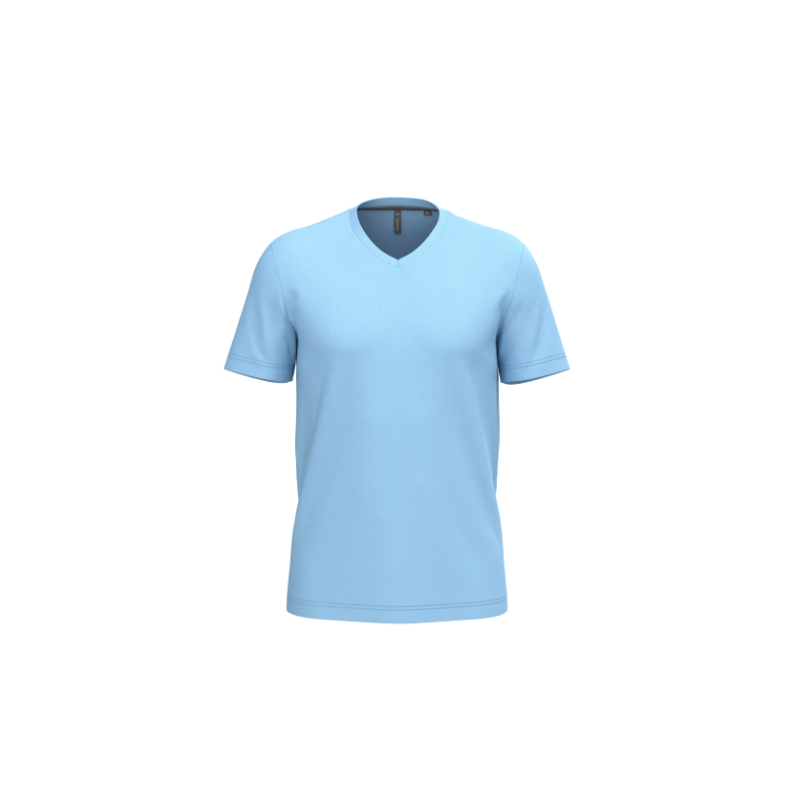 T-shirt col V manches courtes Homme T-shirt col V manches courtes Homme