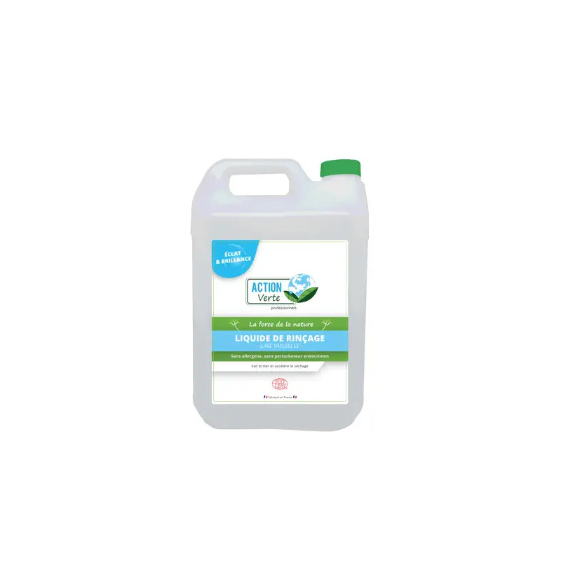 Liquide de rinçage ecocert - 5L – ACTION VERTE Liquide de rinçage ecocert - 5L – ACTION VERTE