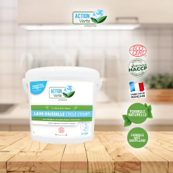 Tablettes lave-vaisselle cycle court Ecocert x160 - ACTION VERTE