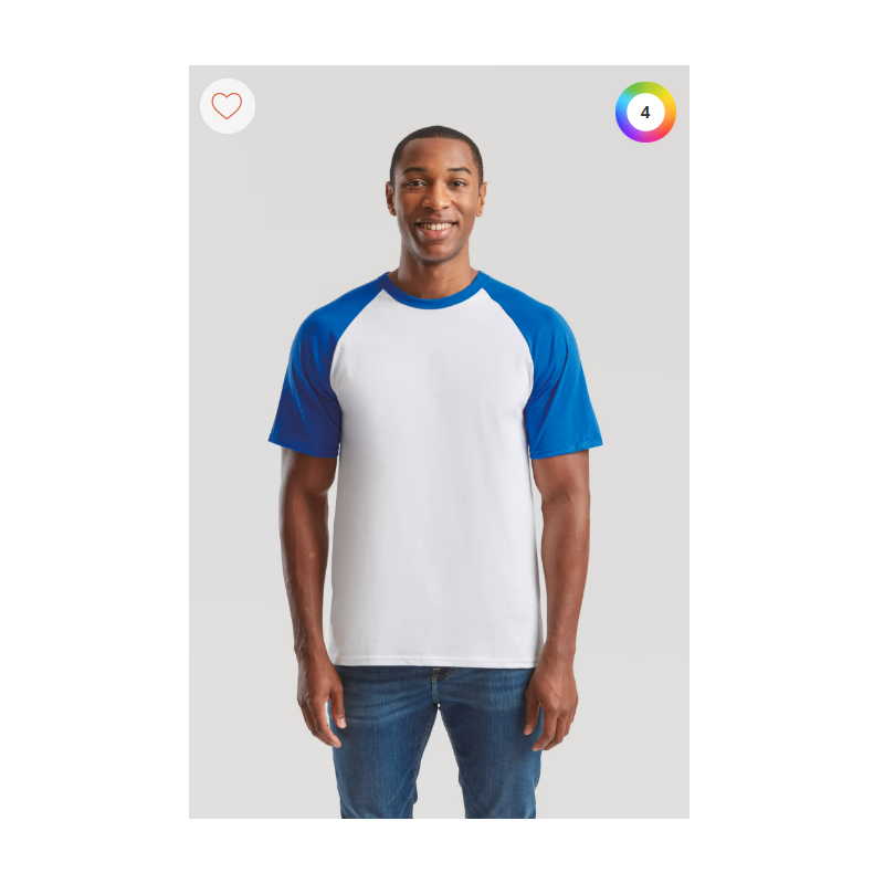 T-shirt baseball Valueweight T-shirt baseball Valueweight