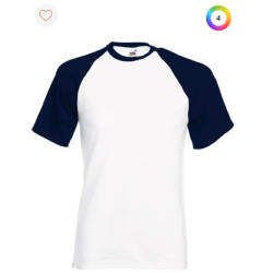 T-shirt baseball Valueweight