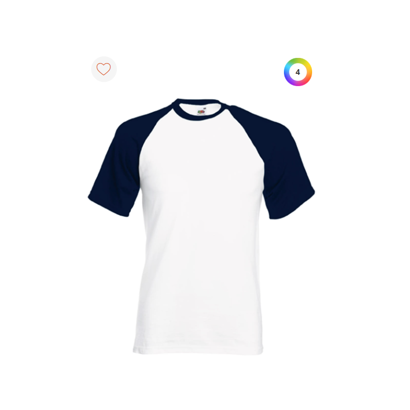 T-shirt baseball Valueweight T-shirt baseball Valueweight