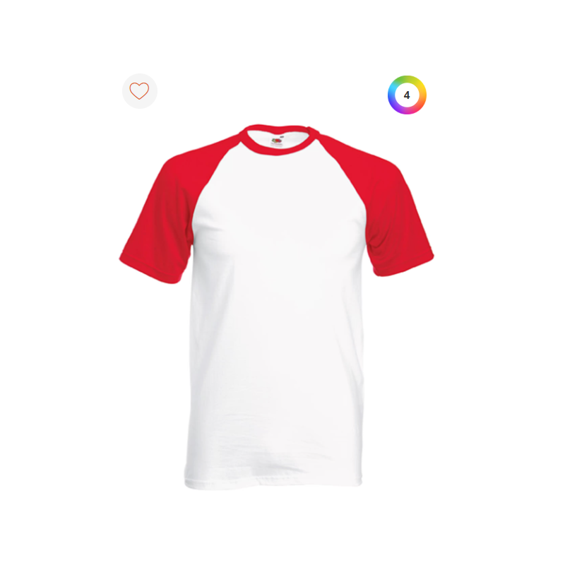 T-shirt baseball Valueweight T-shirt baseball Valueweight