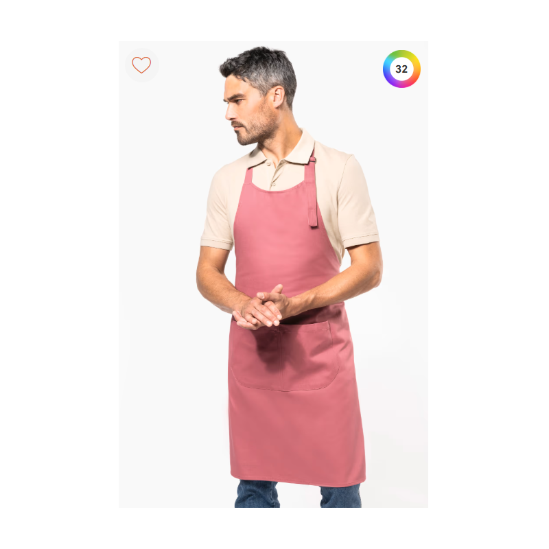Tablier coton avec poche Tablier coton avec poche