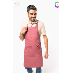 Tablier coton avec poche