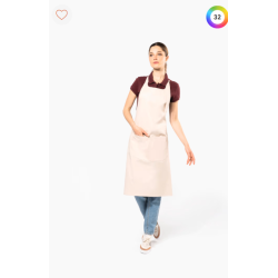 Tablier coton avec poche
