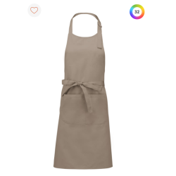 Tablier coton avec poche