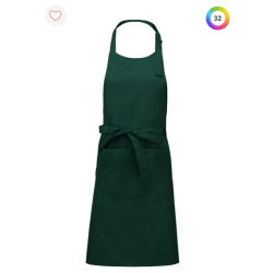 Tablier coton avec poche