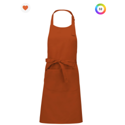 Tablier coton avec poche