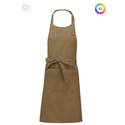 Tablier coton avec poche