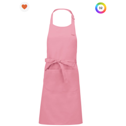 Tablier coton avec poche