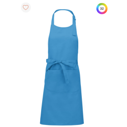 Tablier coton avec poche
