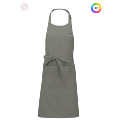 Tablier coton avec poche