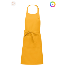 Tablier coton avec poche