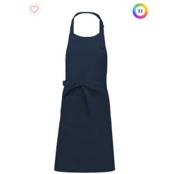 Tablier coton avec poche