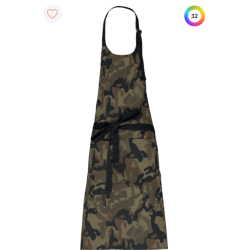 Tablier coton avec poche
