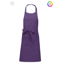 Tablier coton avec poche