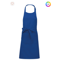Tablier coton avec poche