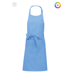 Tablier coton avec poche
