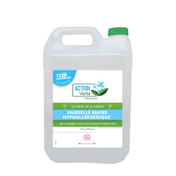 Liquide vaisselle main hypoallergénique ecocert - 5L – ACTION VERTE