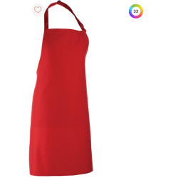 Tablier à bavette "Colours"
