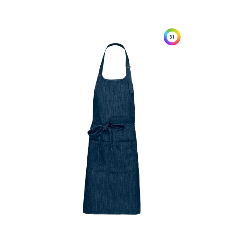 Tablier polycoton avec poche Tablier polycoton avec poche