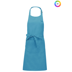 Tablier polycoton avec poche