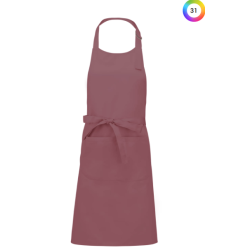 Tablier polycoton avec poche