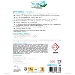 Lave verres Ecocert - 1kg – ACTION VERTE