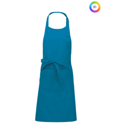 Tablier polycoton avec poche