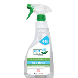 Gel nettoyant dégraissant alu inox Ecocert - 750ml – ACTION VERTE