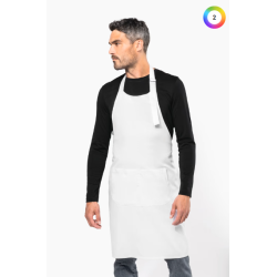 Tablier poly coton lavage haute température