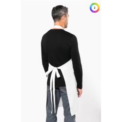 Tablier poly coton lavage haute température