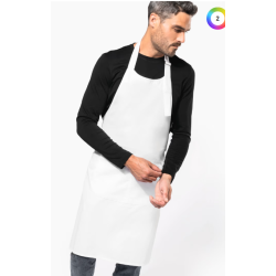 Tablier poly coton lavage haute température