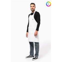 Tablier poly coton lavage haute température