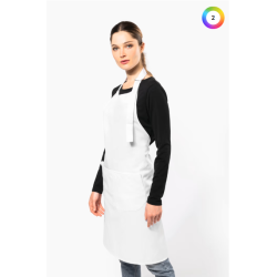 Tablier poly coton lavage haute température