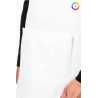 Tablier poly coton lavage haute température