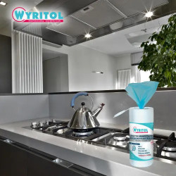 Lingettes bleues agro-alimentaire x200 – WYRITOL