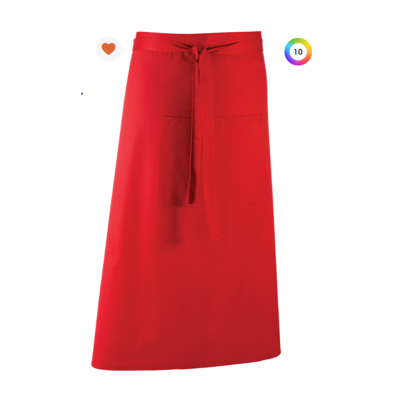 Tablier taille Colours poche centrale Tablier taille Colours poche centrale