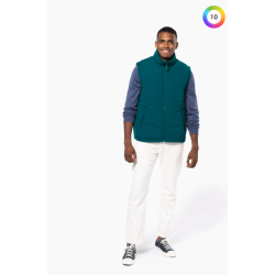 Bodywarmer doublé polaire unisexe