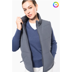 Bodywarmer doublé polaire unisexe
