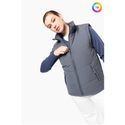 Bodywarmer doublé polaire unisexe