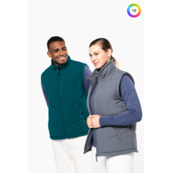 Bodywarmer doublé polaire unisexe