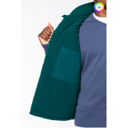 Bodywarmer doublé polaire unisexe