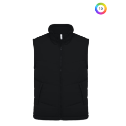 Bodywarmer doublé polaire unisexe