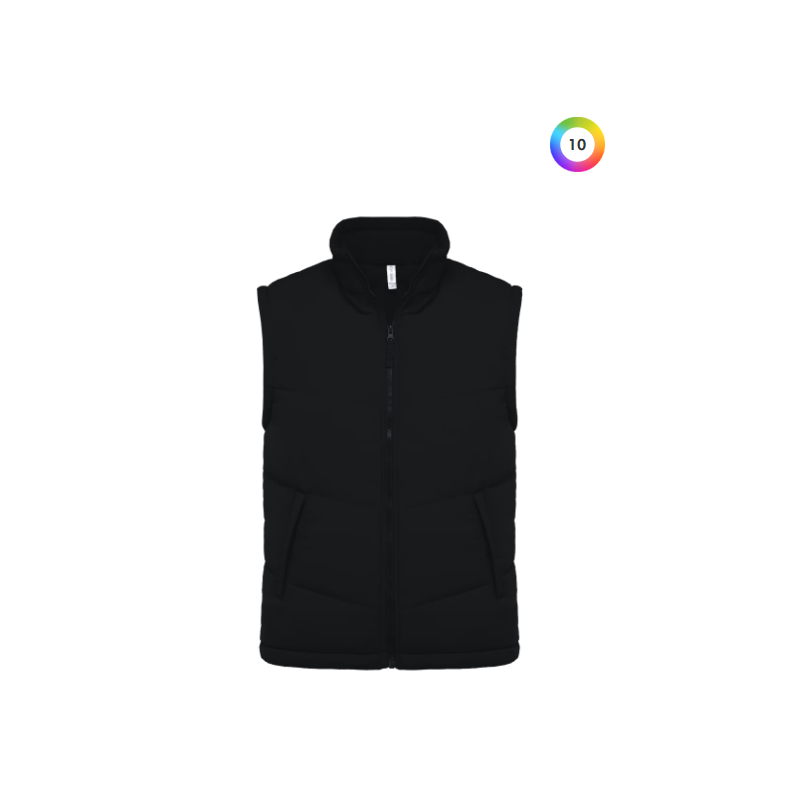 Bodywarmer doublé polaire unisexe Bodywarmer doublé polaire unisexe