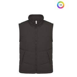 Bodywarmer doublé polaire unisexe